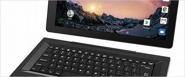small size tablet with keyboard