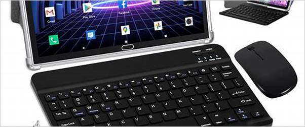 small size tablet with keyboard