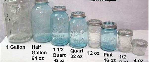 small mason jar size pictures